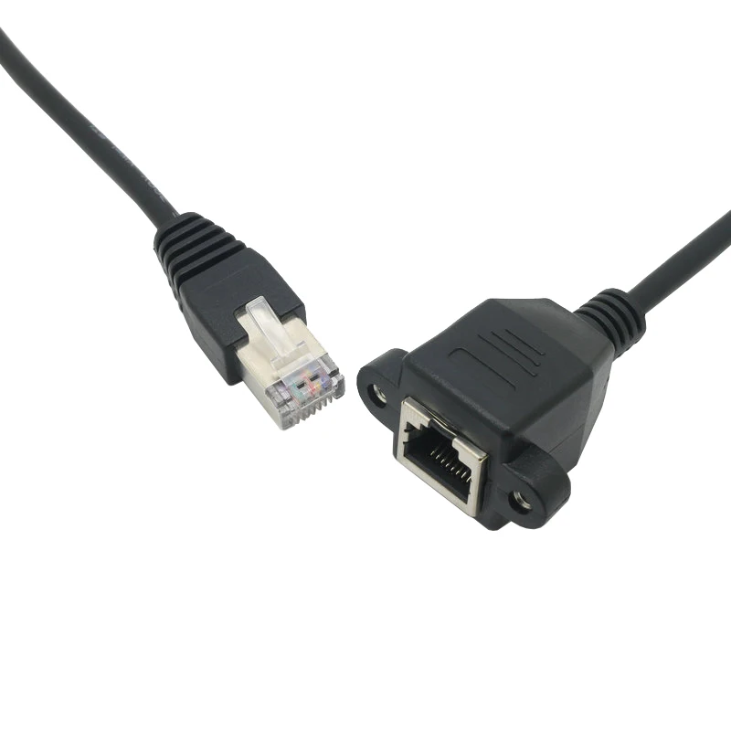 Вверх и вниз левый правый угловой 90 градусов 8P8C FTP STP UTP Cat5 RJ45 с винтовым