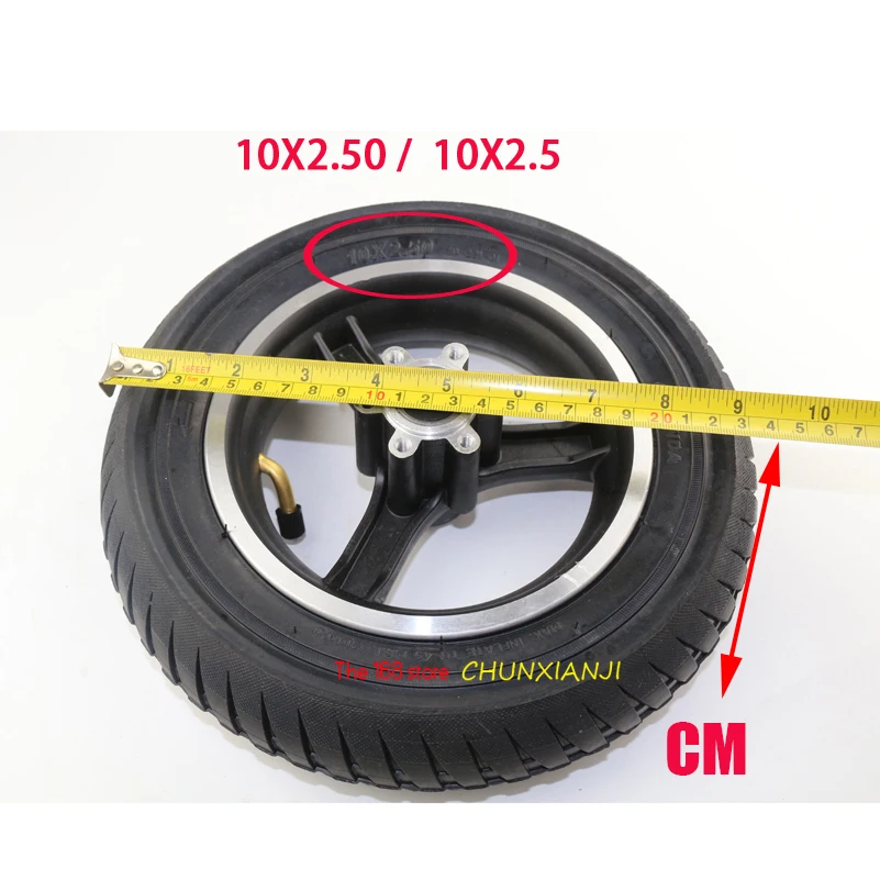 Высококачественная шина 10x2 50 10 дюймов 10*2 5 и колесо из алюминиевого сплава