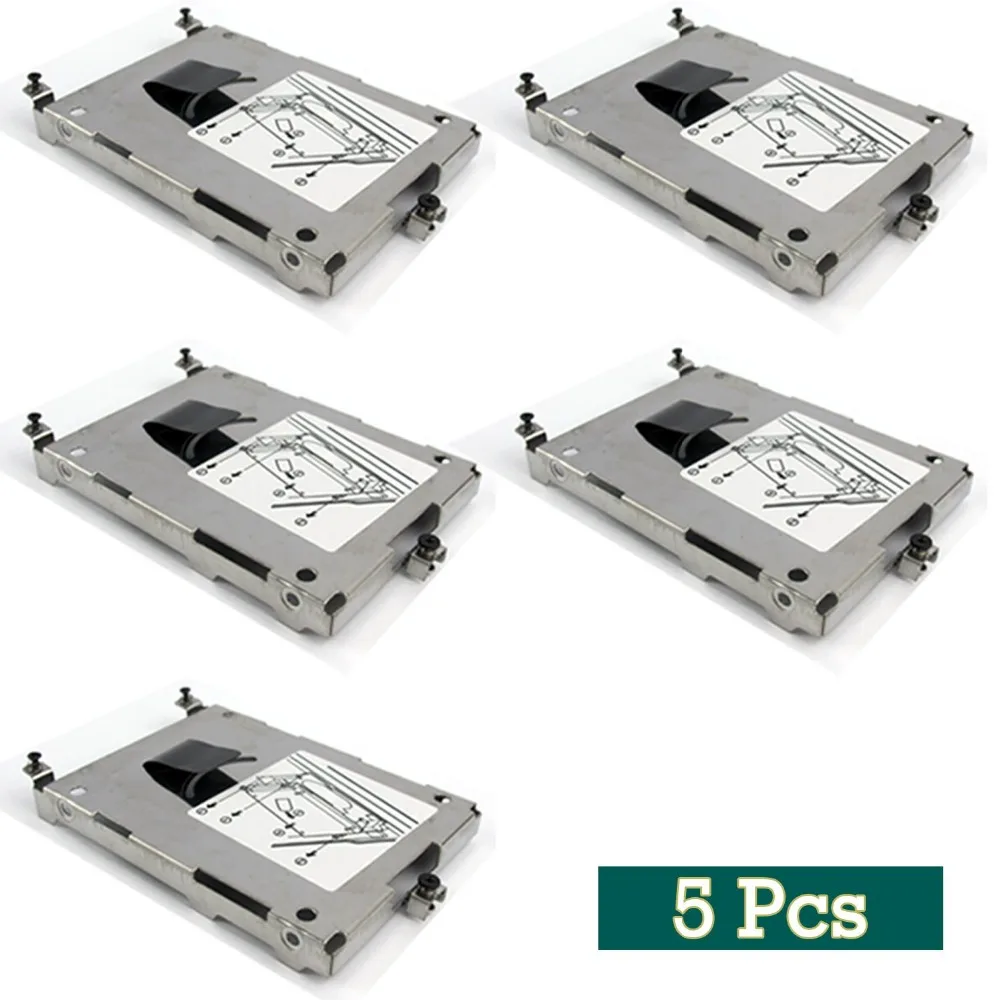 GZEELE Новый Лот 5 для HP ELITEBOOK 8460P 8760W 8770W 8470W 8560W 8570W 8570P жесткий диск CADDY шт./лот Чехлы