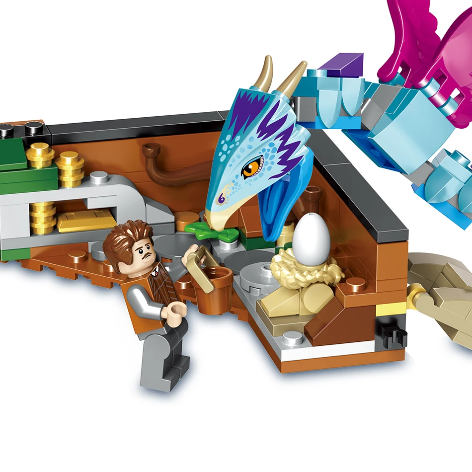 720 шт. небольшие строительные блоки совместимые с Lepinging Фантастические звери