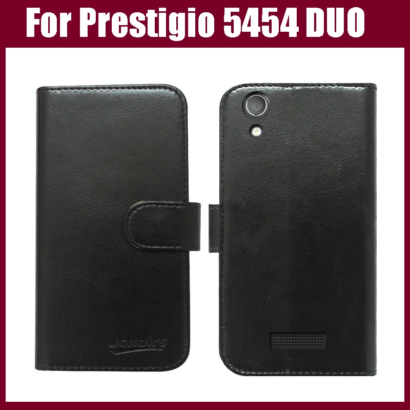 

Hot Sale! New Arrival 6 Colors High Quality Flip PU Leather Case for Prestigio Multiphone 5454 DUO Case Phone Bag