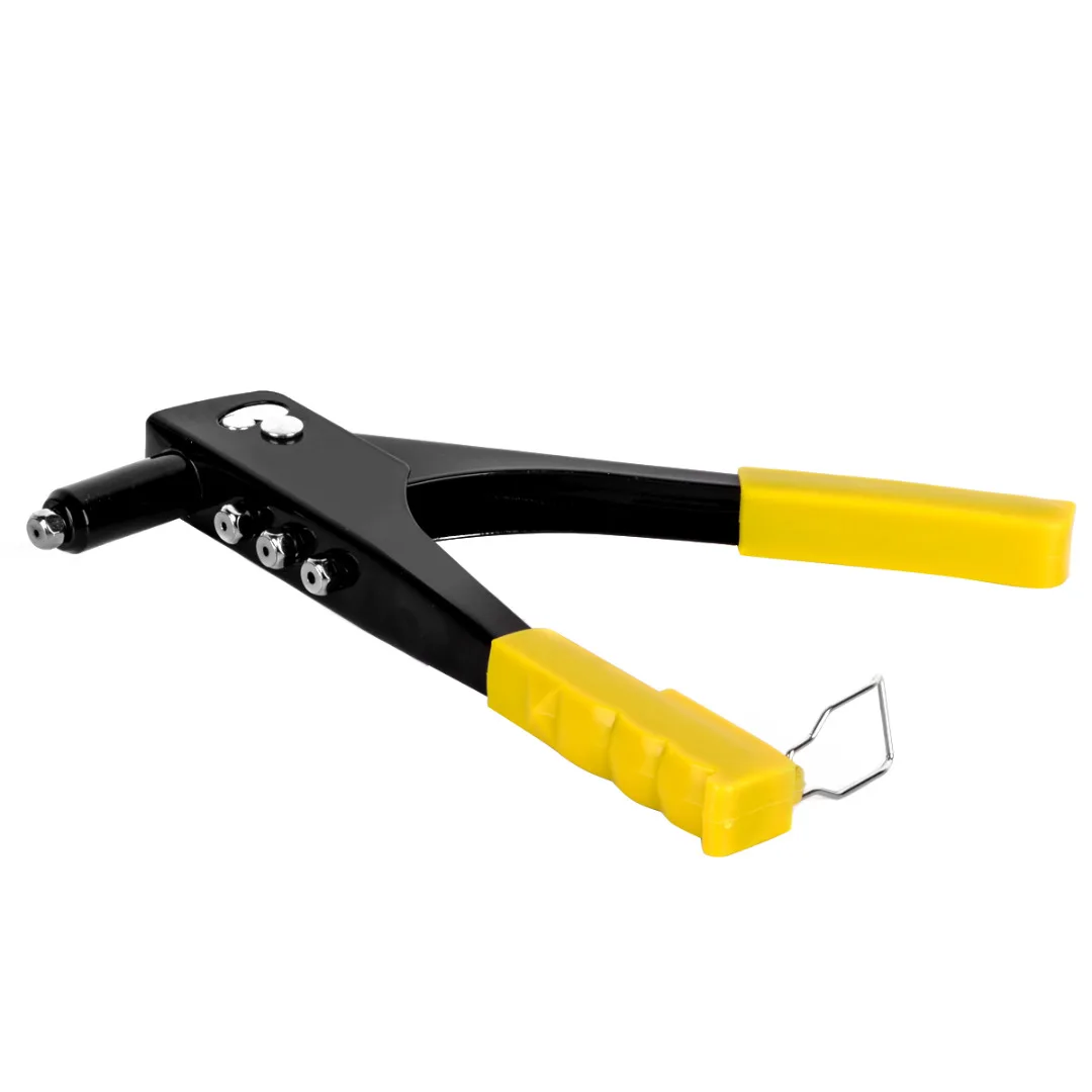 

Heavy Duty Riveter Gun Kit 1 Hand Riveter +60Pcs 2.4-4.8mm Steel Blind Rivets For Auto Car Electricians Repair Hand Tool