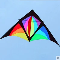 new high quality multi color 168 inch 5square power delta kite with handle line good flying