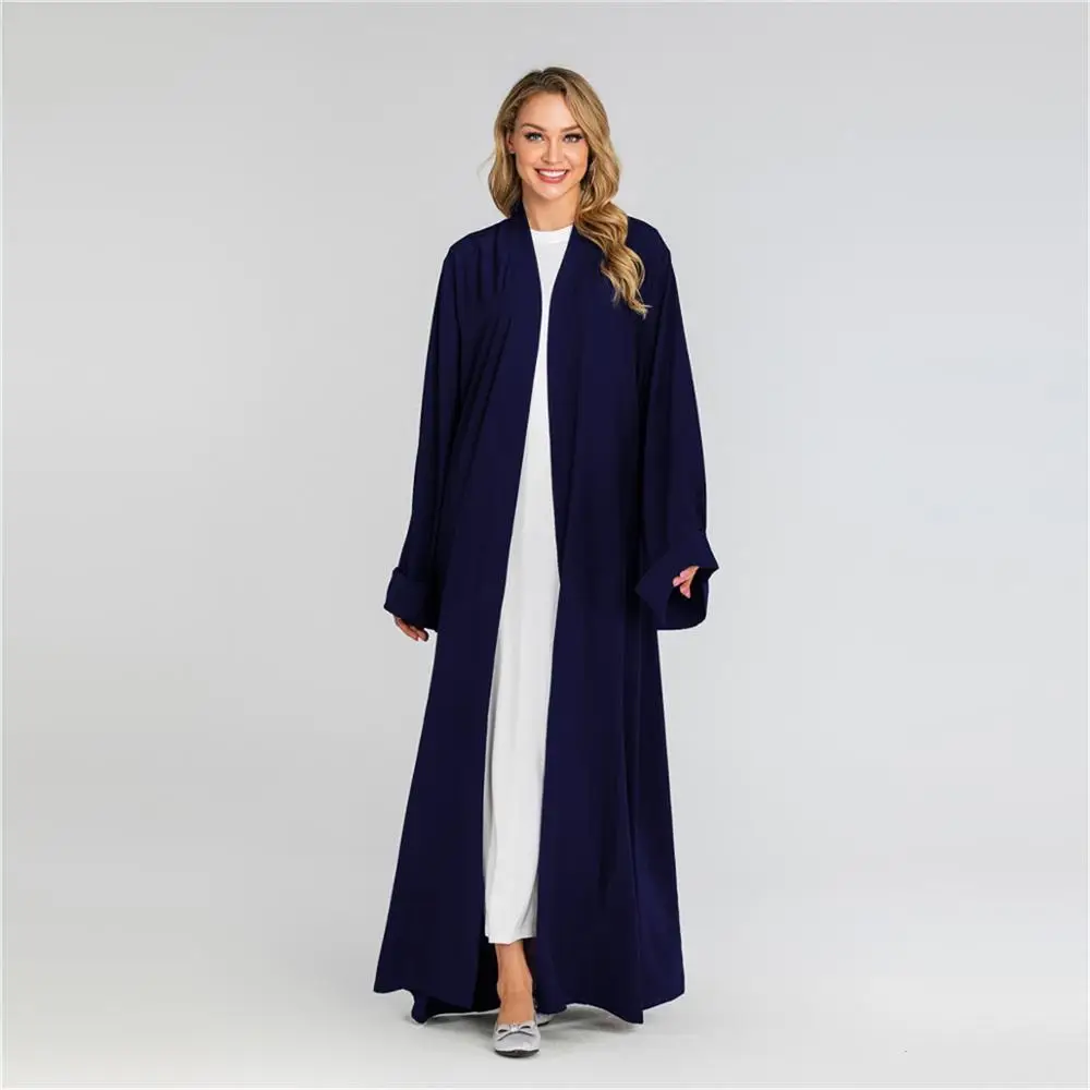 Женское мусульманское платье Кафтан Abayas кимоно в Дубае Musulmane Турецкая