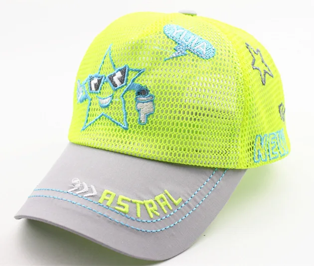 New Summer Children Boys&ampGirls Cartoon Snapback Adjustable Kid Baseball Cap Hip-Hop Hat Outdoor Mesh Sun | Аксессуары для