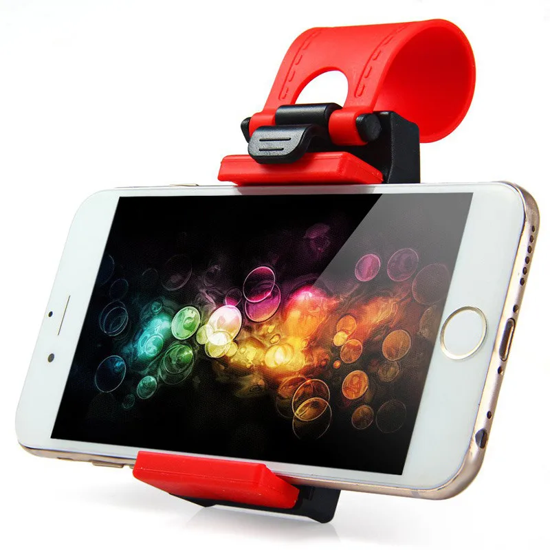 Автомобильный зажим на руль для смартфона Samsung iPhone Redmi Huawei OnePlus Suzuki SX4 SWIFT Alto Liane Grand