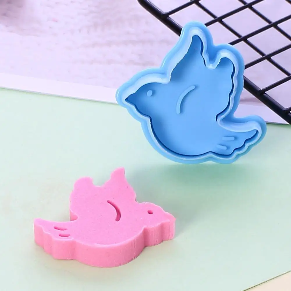 31-39 bird Детские игрушки, 3D формочки для печенья, штамп для печенья, инструменты для украшения помадки, формы для выпечки шоколада в виде животных, формы для выпечки сахарных изделий, сделай сам, Рождественский подарок - Цвет: 31-39 bird