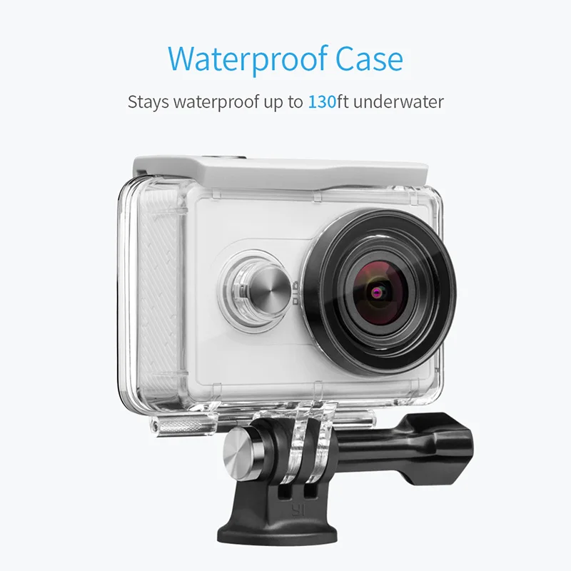 YI 1080 P Экшн-камера Lime Green Высокое разрешение 16.0MP 155 градусов угол 3D шумоподавление