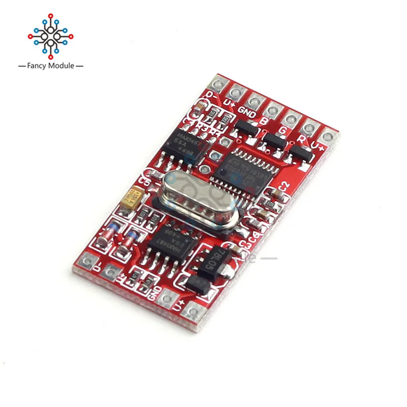 72 Вт 3dmx512 кодер декодер плата модуль драйвера для светодиодного сценического