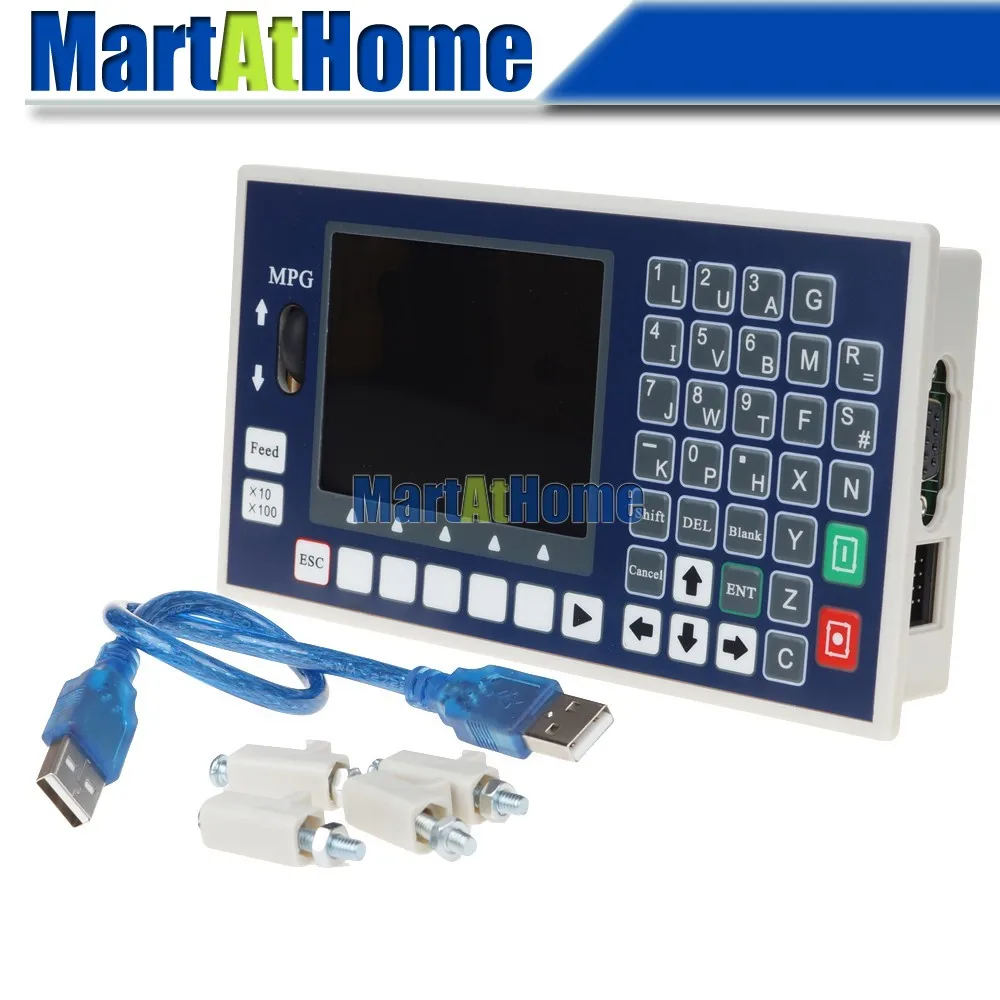 ARGEDO 2 оси CNC управления ler 400 кГц USB палка G Код шпинделя MPG Настройка инструмента
