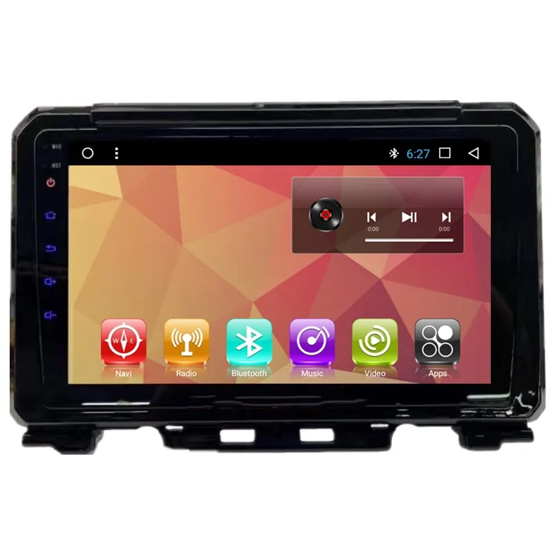 Автомобильный мультимедийный стерео радиоприемник на Android 9 дюймов DVD GPS