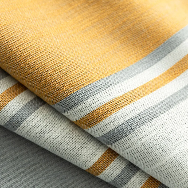 Шторы блэкаут современные в полоску для гостиной занавески из искусственного