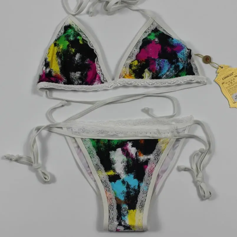 COOCLO Bikinx бикини стринги с высоким вырезом купальник для женщин сексуальный