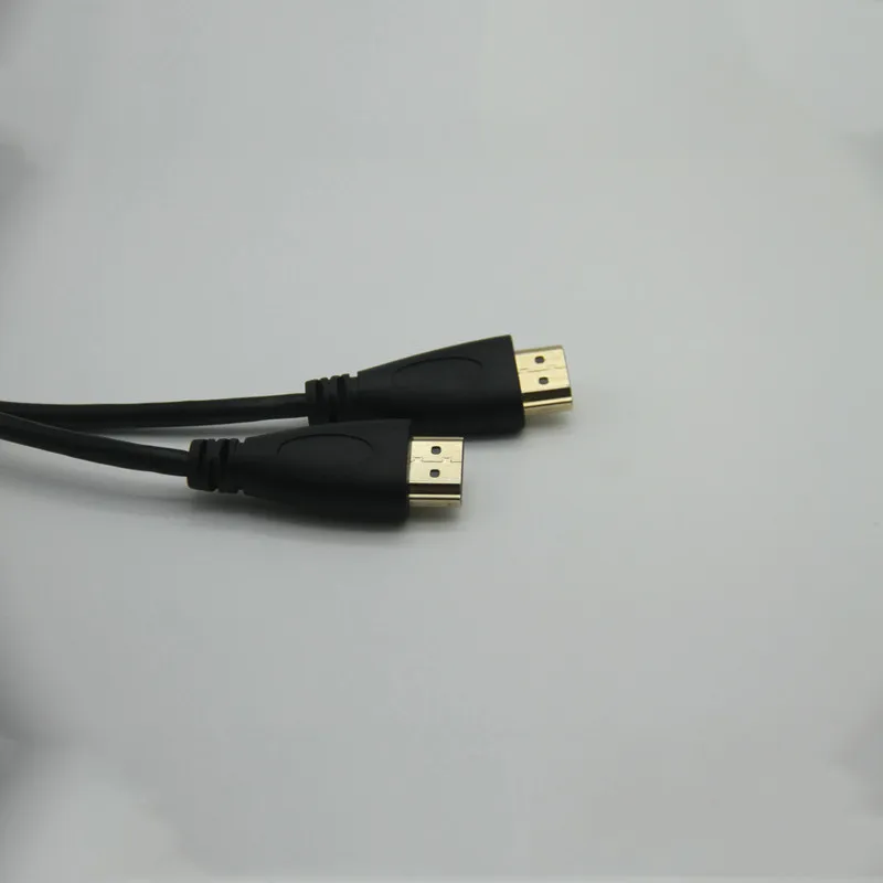 Популярный HDMI кабель видео кабели позолоченный Мужской hdmi сплиттер 1 4 1080P 3D для HDTV