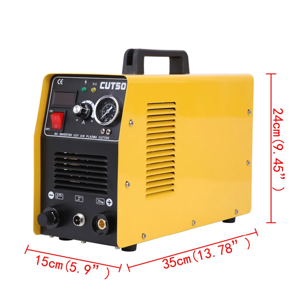 (Доставка от AUD) Электрический воздуха Plasma Cutter 50AMP цифровой преобразователь резки