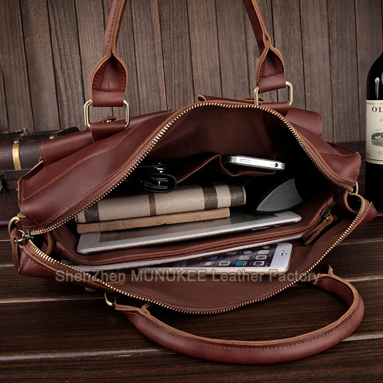 Модная мужская сумка через плечо из 100% натуральной кожи мессенджер кожаный