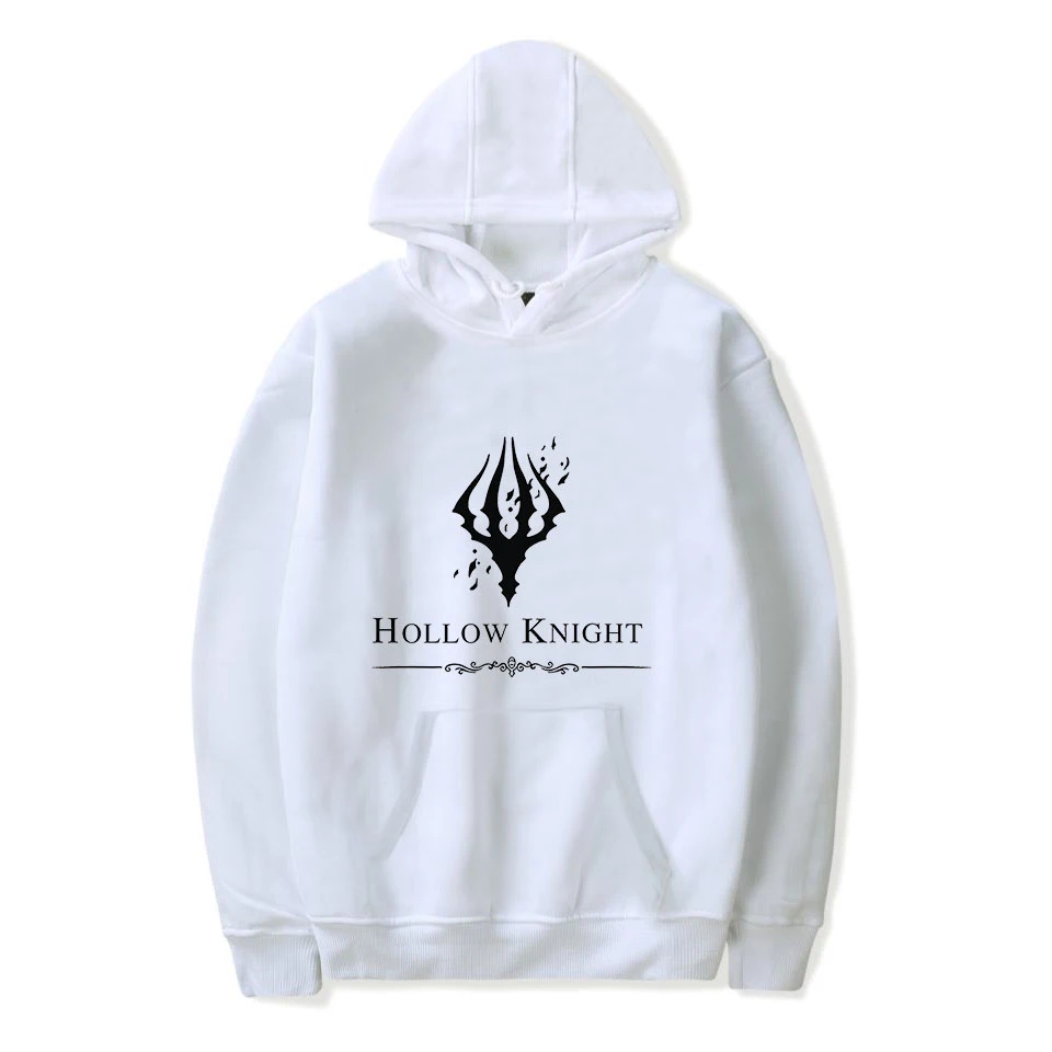 

Fashion Streetwear hollow knight Hoodies Men/women Plus Size Harajuku Print Hot hollow knight Men's white Hoodies Sweatshirt