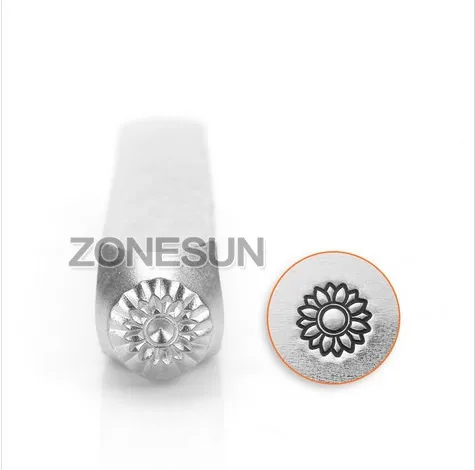 2 7mm ZONESUN твердость регулируемые украшения Пряжка хит штамп инструмент кольцо браслет серьги стальной пробойник форма для выпечки - Цвет: 2 7mm