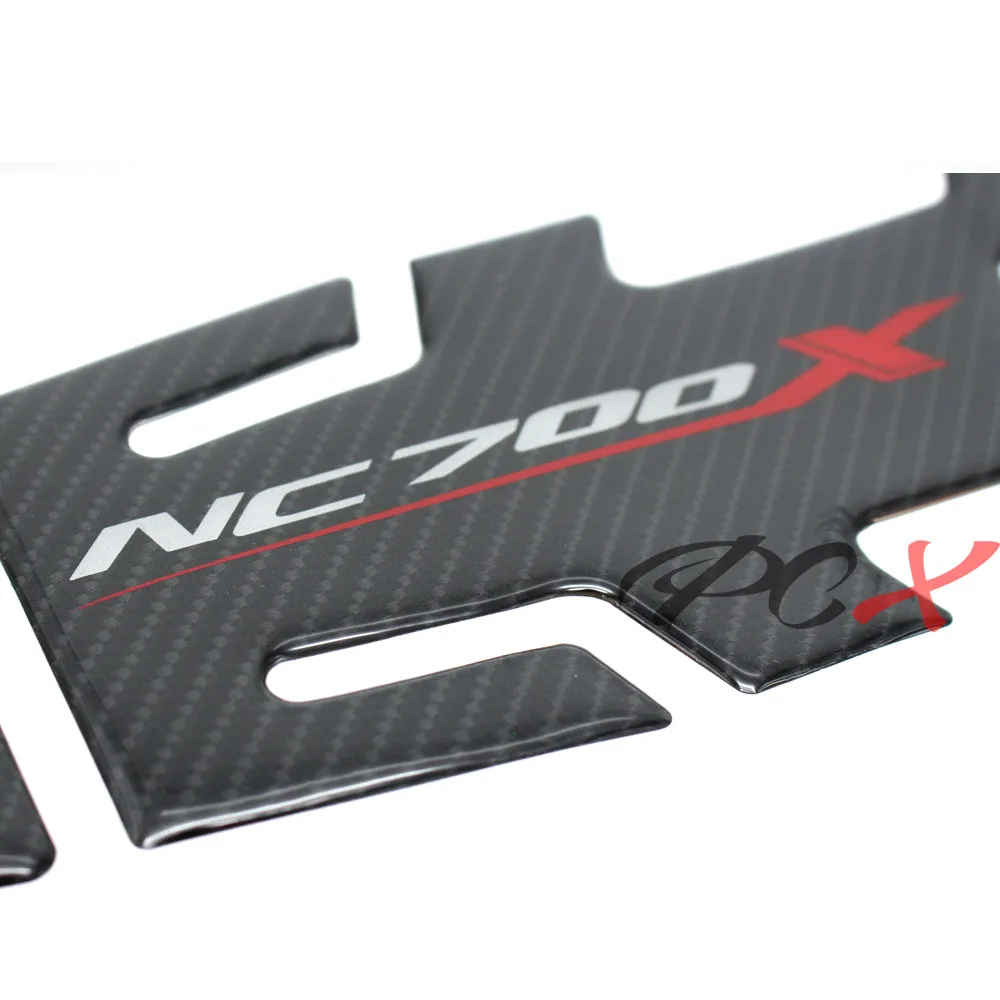 Аксессуары для мотоциклов HONDA NC700X NC 700X углеродное волокно масляный топливный бак