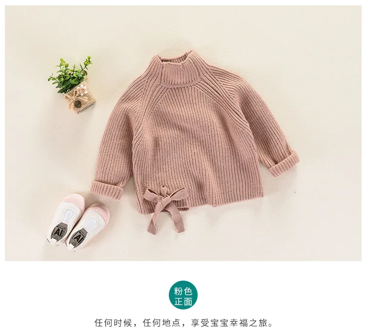 Кардиган с улиткой для путешествий; свитера для девочек; sueter nina trui pull enfant fille nina; однотонная Регулируемая водолазка; Новинка года; сезон зима