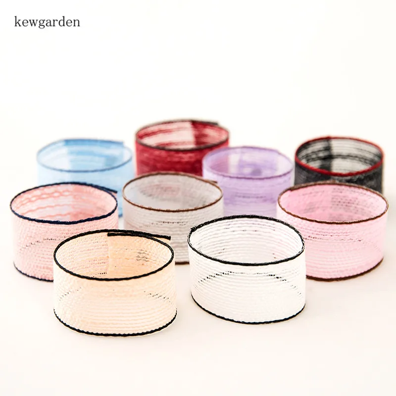 Kewgarden 28 мм 1 25 &quotцветные хлопковые атласные ленты с краями стандартная рукоделие