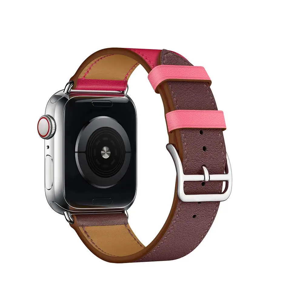Joyozy кожаный браслет для наручных часов Iwatch apple watch 4/3/2/1 натуральная кожа ремешок для apple watch, ремешок 38 мм/42 мм/40 мм/44 мм
