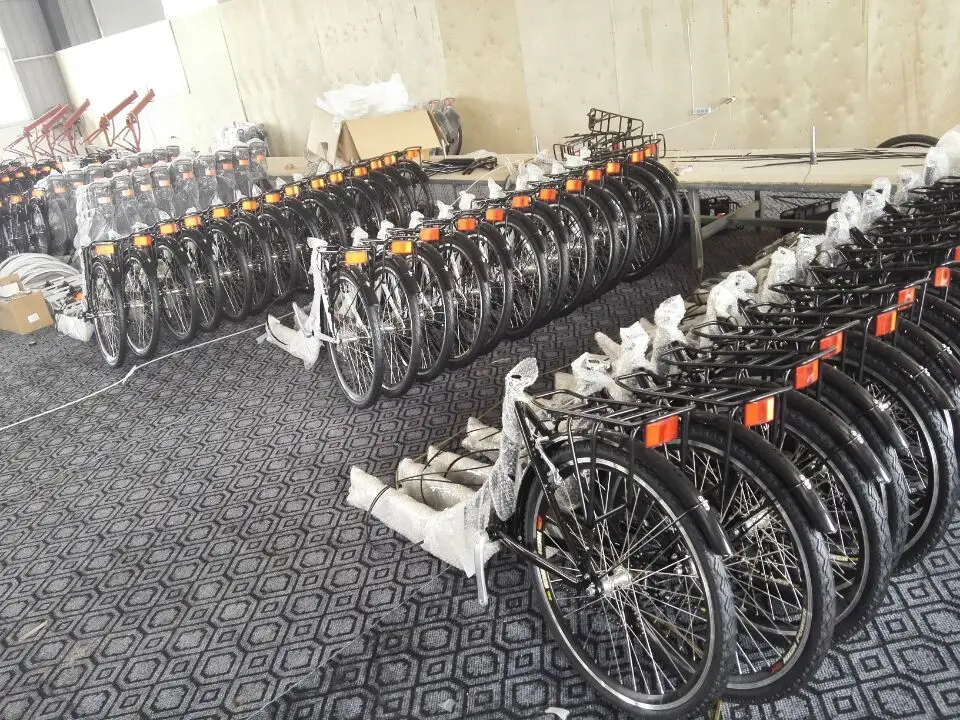 Китайский трехколесный e bakfiets трехколесный велосипед электрическая рама грузового велосипеда в велосипед с дождевиком для продажи