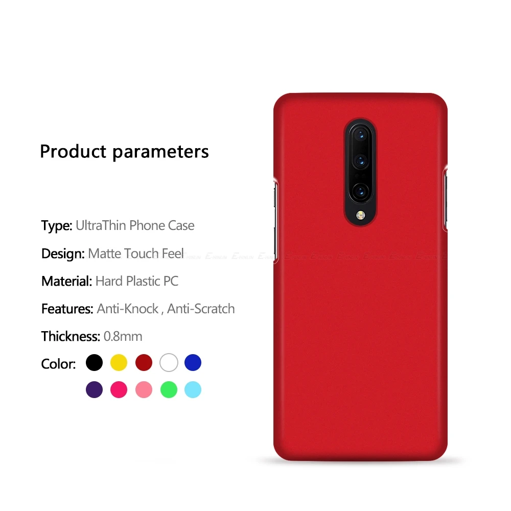 Матовый ПК Жесткий Чехол для OnePlus One Plus 9R 9 8T 8 7T Pro 5G 6T 6 5 T A6013 матовый защитный чехол
