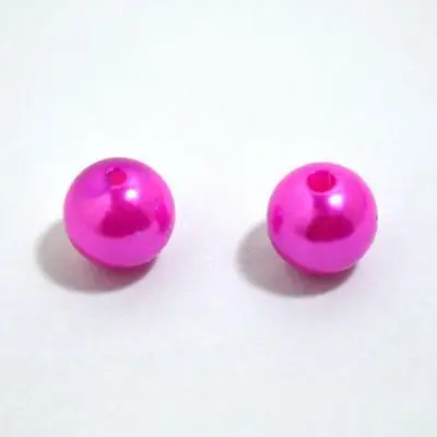 

Acrylic Pearl Imitation Round Beads For DIY Jewelry Making 6mm 8mm 10mm 12mm PB-21