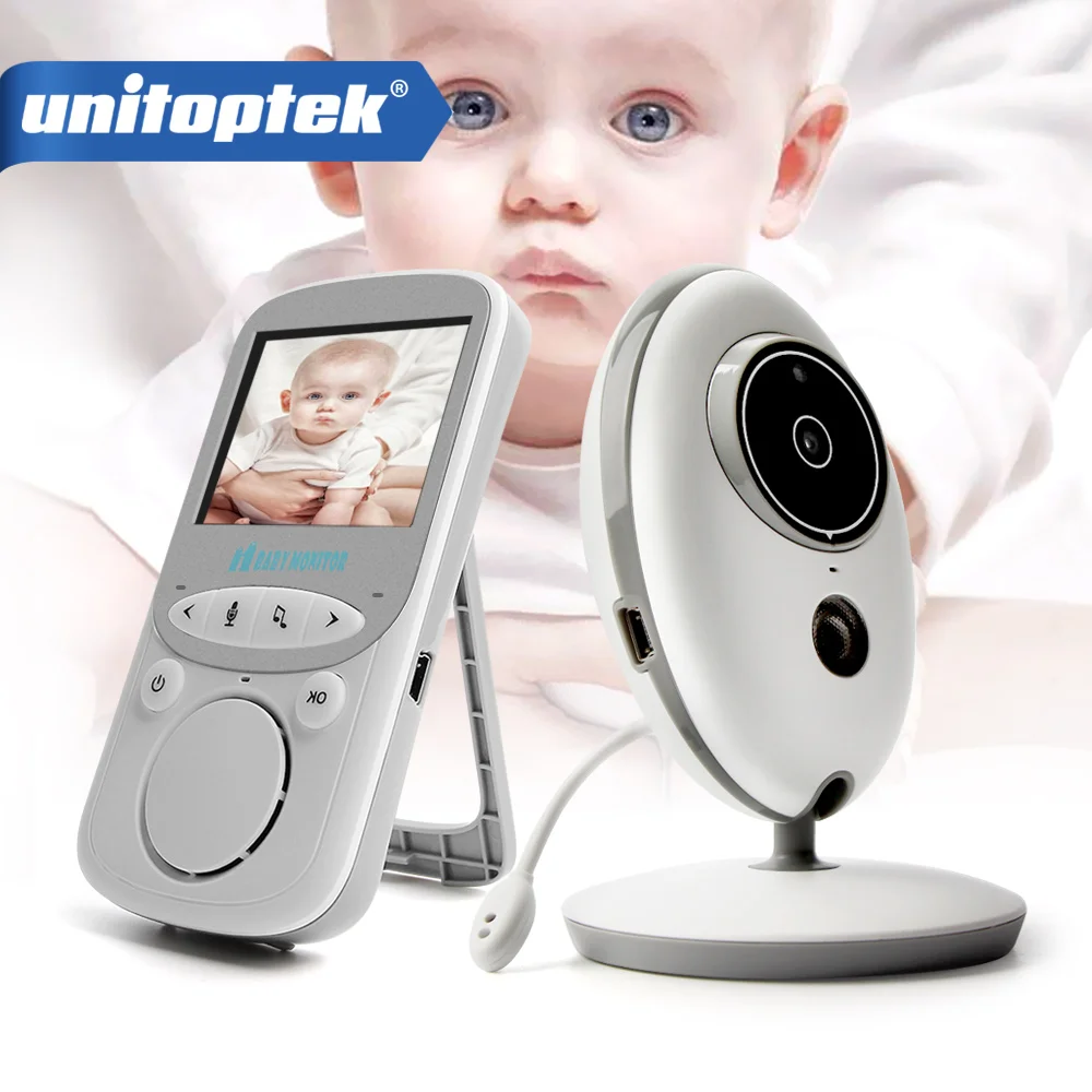 Видеоняня беспроводная 2 4 дюйма ГГц с датчиком температуры|nanny baby monitor|nanny video