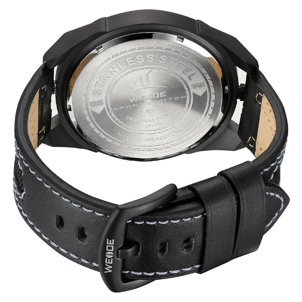 WEIDE мужской часы лучший бренд класса люкс электронные с будильником