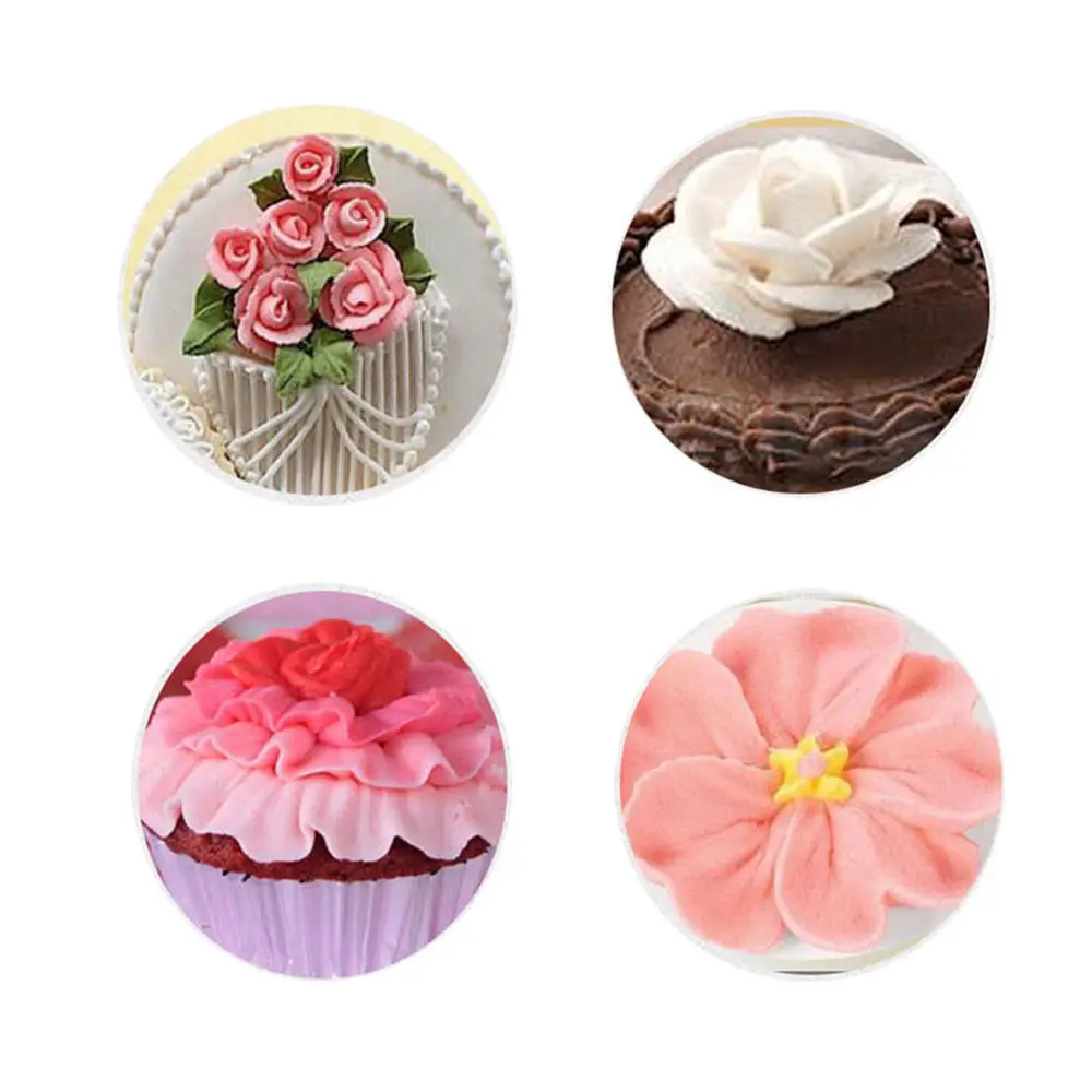 KECTTIO #128 большая Роза металлический стопу наконечники для выпечки инструменты