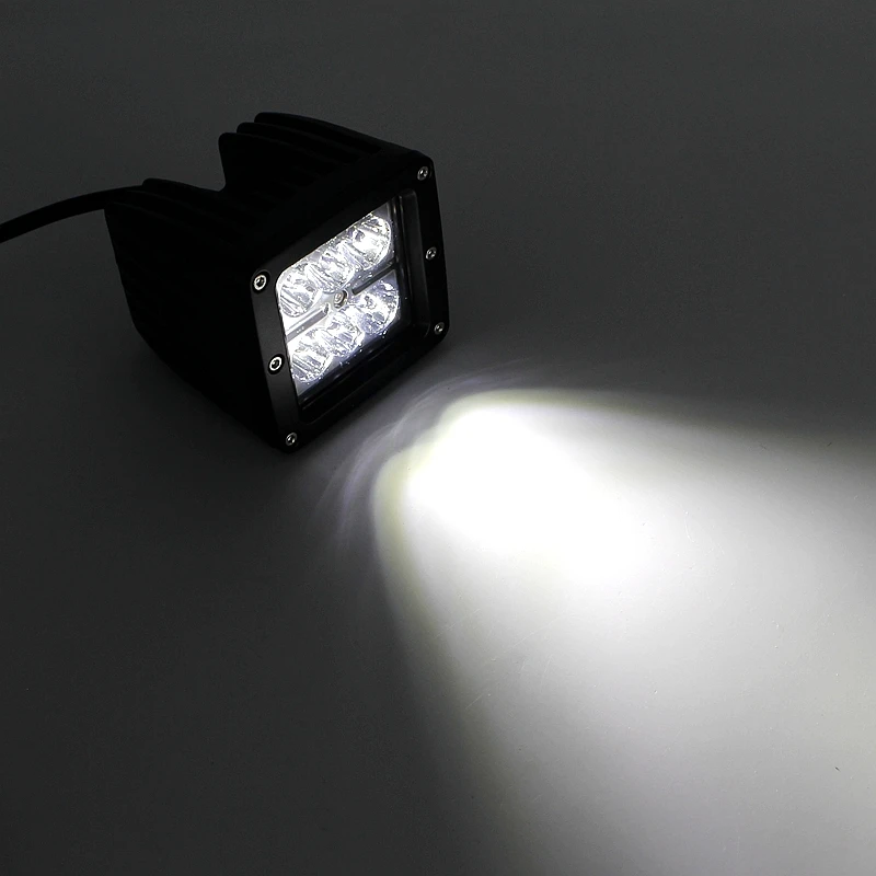 

Yituancar 1Pcs/Set 18W 3Inch LED Work Light Bar IP67 Styling Driving Motorcycle Offroad Truck SUV DC9-32V Spot Beam Car Lighting