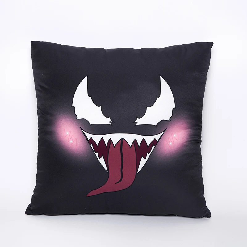 Супергероев Марвел Venom модная персональная игрушка Человек паук подушка мягкая