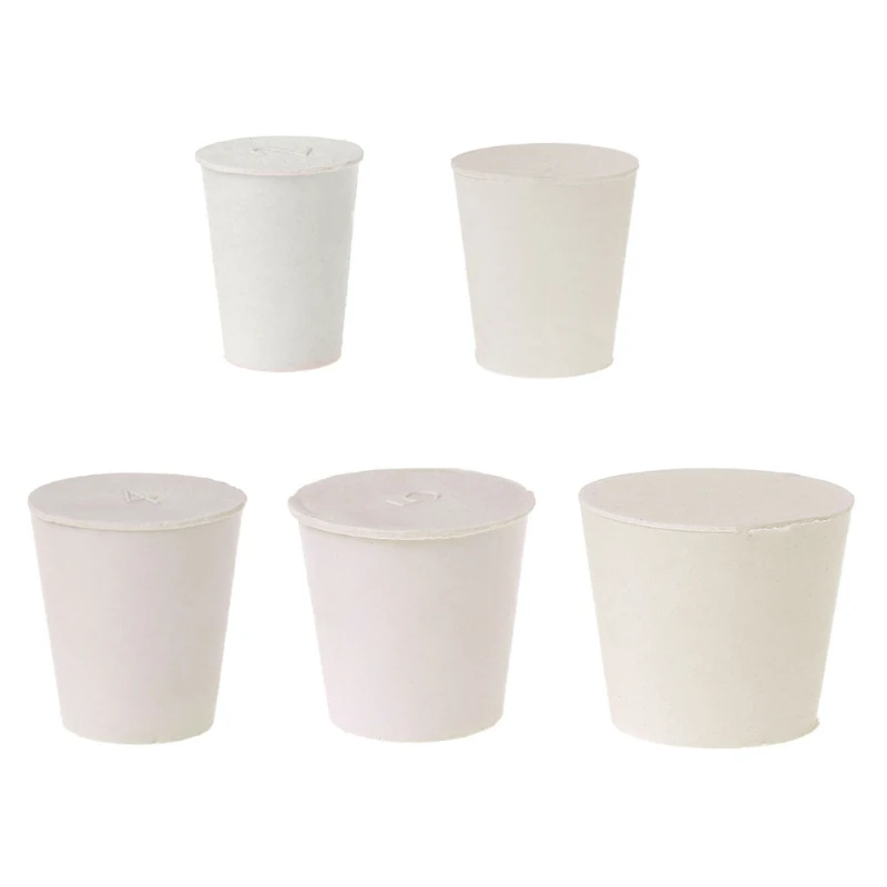 2 шт. пробки из натурального каучука лабораторные герметизация Push Bungs|Детали