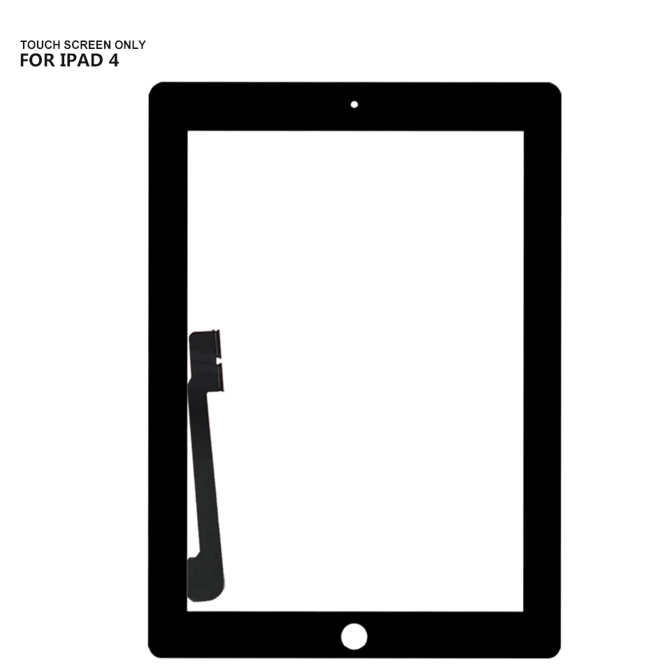 100% тест для iPad 3 4 A1458 A1459 A1460 сенсорный экран дигитайзер стеклянная панель +