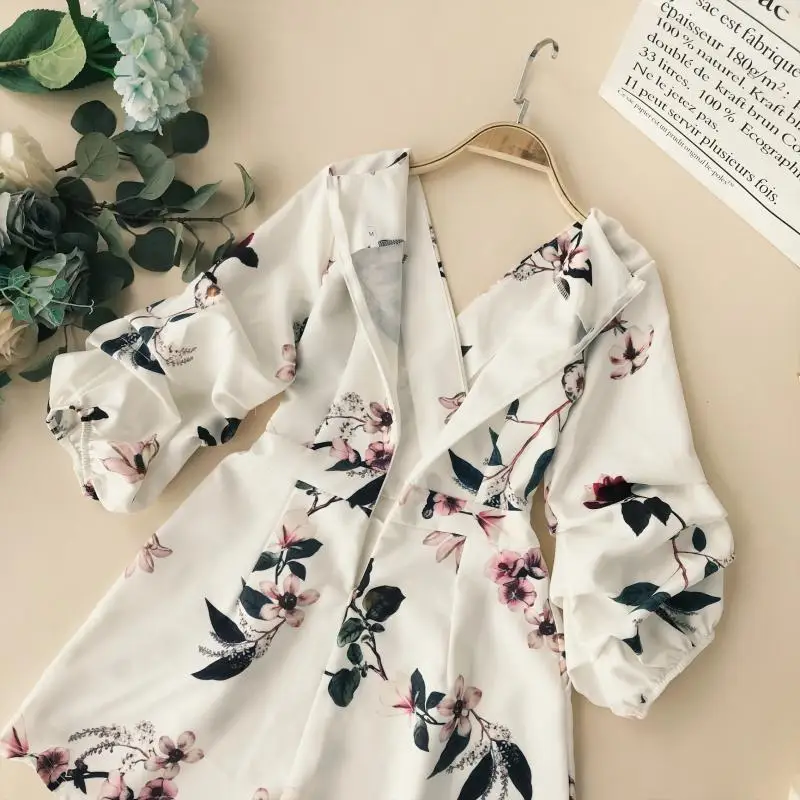 Женский комбинезон с широкими штанинами Облегающий v образным вырезом рукавами