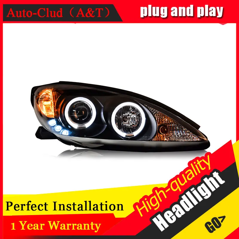 Автомобильный Clud автомобильный Стайлинг для Toyota camry фары 2001-2006 Светодиодные ДХО
