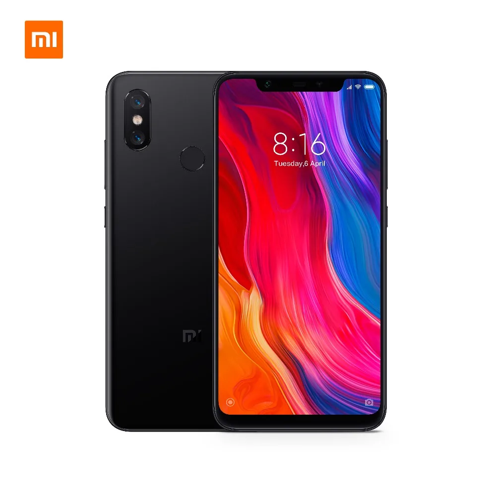 Глобальная версия Xiaomi mi 8 6GB 64G мобильный телефон Snapdragon 845 Восьмиядерный 6 21 &quot12 МП