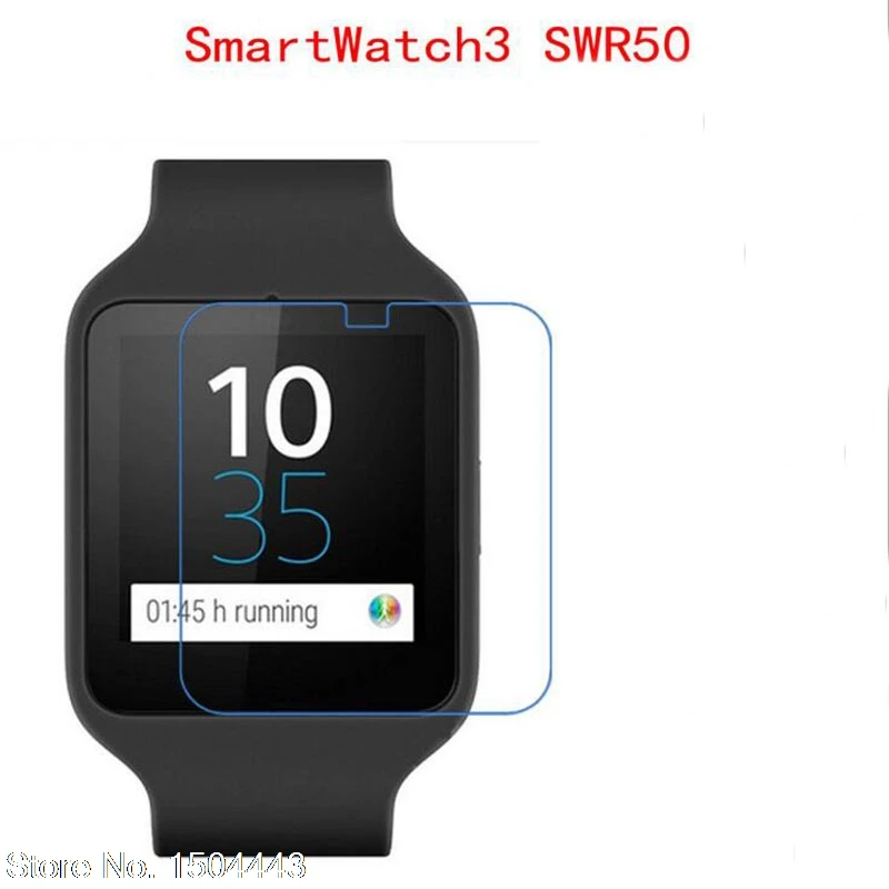 5 шт./лот прозрачная защитная пленка для экрана смарт-часов Sony 3 SWR50 SmartWatch3 |