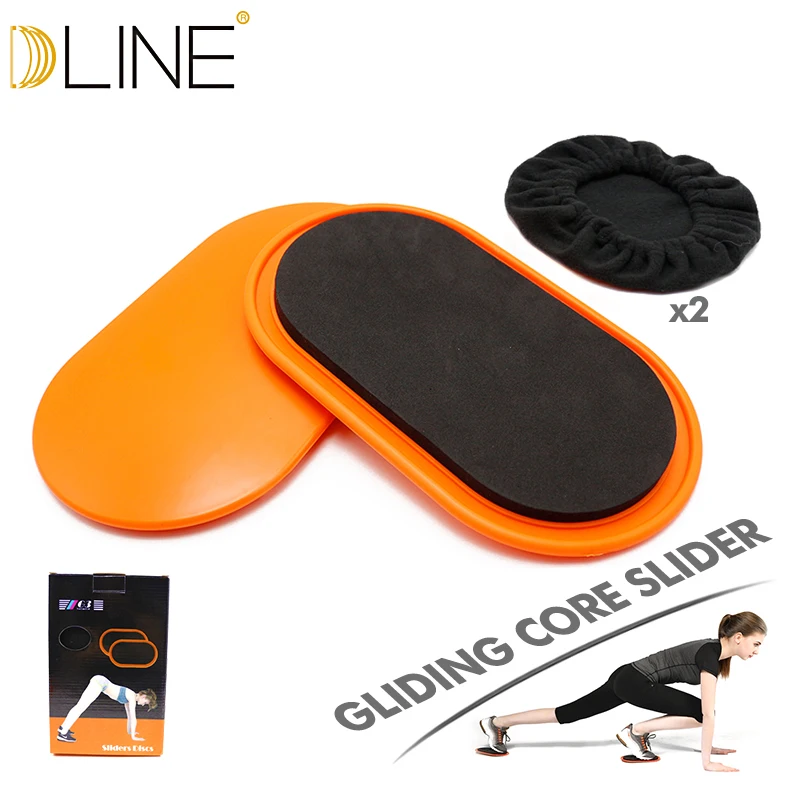 

1 pair Sport Sliders Core Workout Discs Core Ab Exercise Gym Training Slimming Abdominal Equipment Fitness Slide gliding Discs