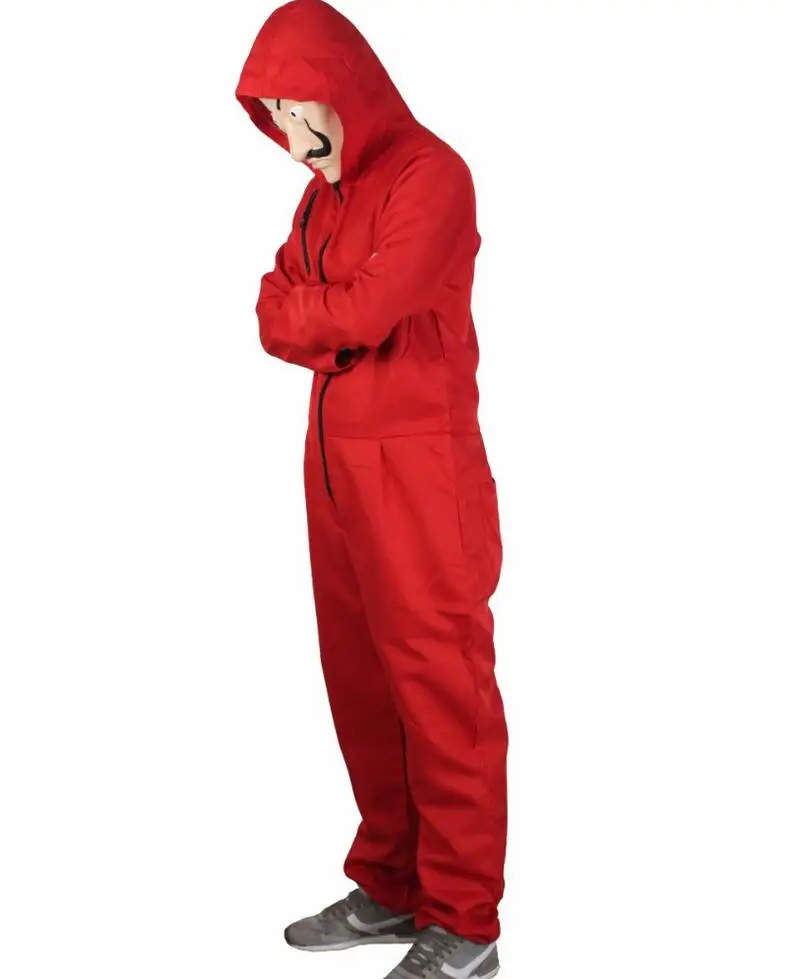 Salvador Dali Movie Costume Money Heist The House of cards La Casa De Papel Cosplay Halloween Party Costumes for kids |