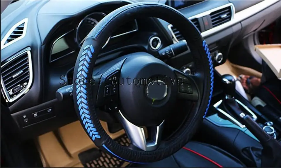 Синий и красный цвета пригодный для MAZDA 3 AXELA BM 2013 2014 2015 седан хэтчбек крышка
