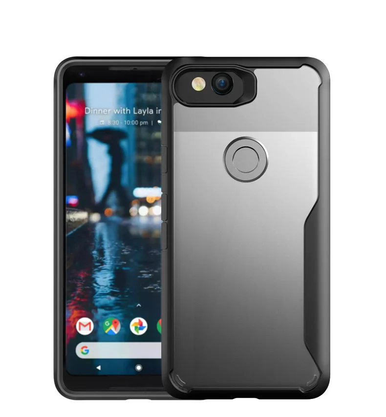 Сверхмощный бампер для Google Pixel 2 Чехол прозрачный щит Гибридный защита от падения защитный чехол для Google Pixel 2 XL чехол