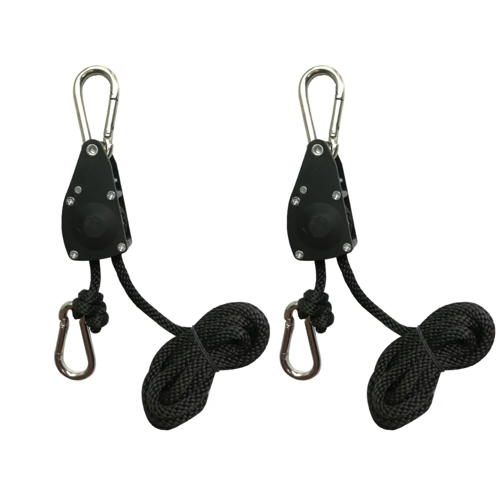 150lbs Kayak Canoe Boat Car Carrying Bow Stern Tie Down Ratchet Strap Hook Pulley Adjustable Strap Rope Lock Hanger