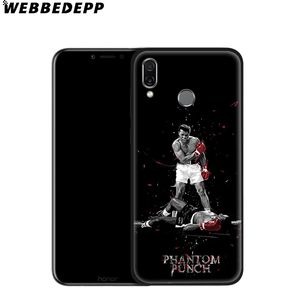 WEBBEDEPP Mike Tyson Boxing Soft Case for Huawei P8 P9 P10 P20 P30 Lite Pro P Smart Z Plus 2019 Y6 Prime 2018 2017 Mini |