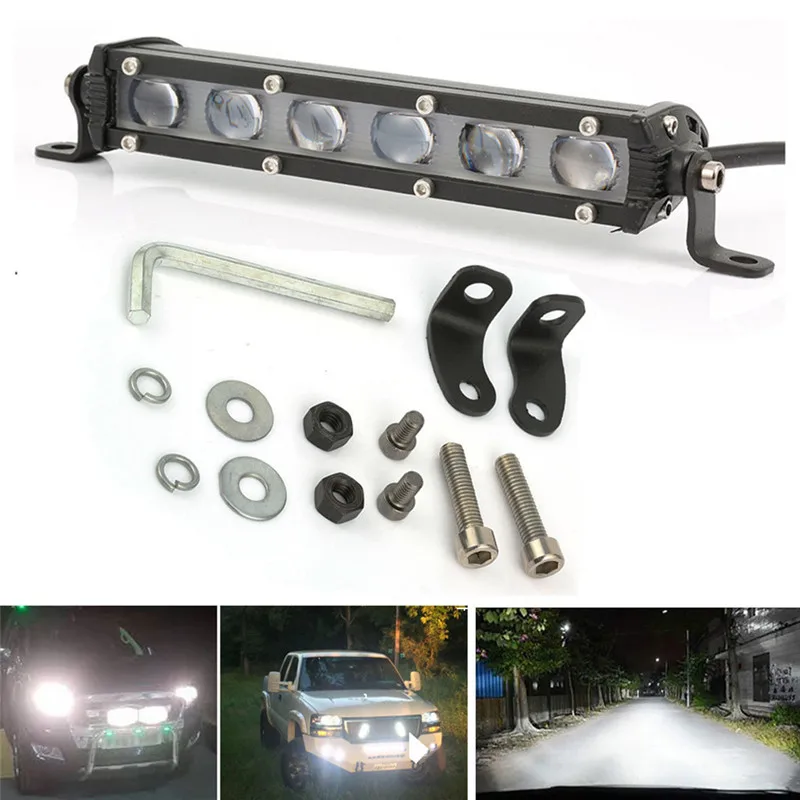 Новинка высокое качество 7 дюймов 60 Вт точечный луч тонкий светодиодный