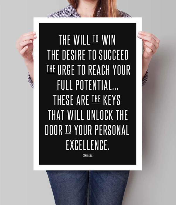 Motivational Wall Decor Confucius Inspirational Quote home Typographic Print Kitchen Art painting picture | Дом и сад