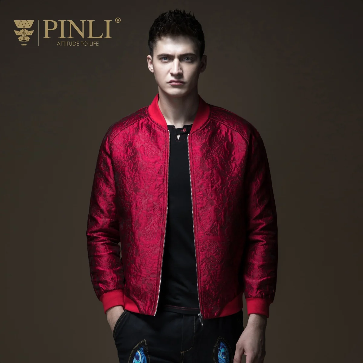 2019 Jaqueta Masculino Pinli Pin Lai новая стильная мужская бейсбольная куртка жаккардовый жакет