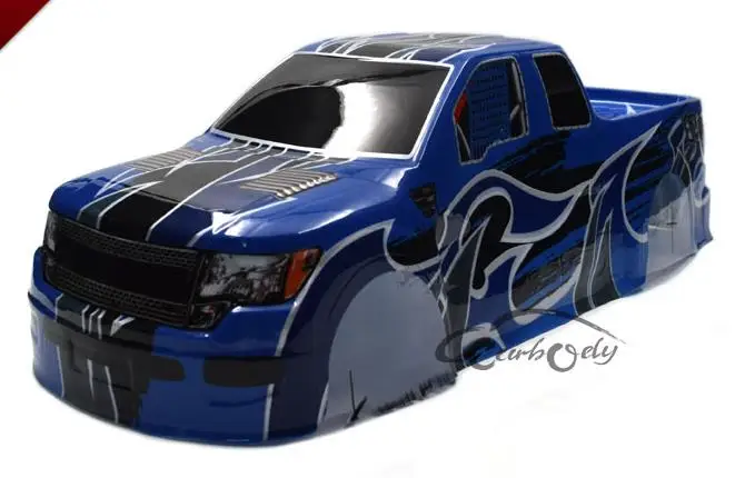 1/10 SC10 Shore Truck Body подходит для Pro-Line True Scale FFord F-150 Raptor F150 прозрачный/Окрашенный корпус Pro-2 Slash 4x4